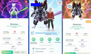 CONTA POKÉMON GO LEVEL 67 | 10 MILHÕES DE STARDUST | MEWTWO DE ARMADURA
