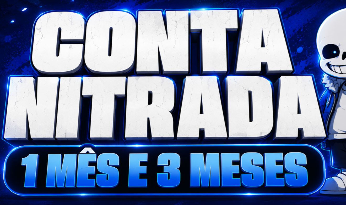 PROMOÇÃO CONTA NITRADA DISCORD/MENSAL/TRIMENSAL!