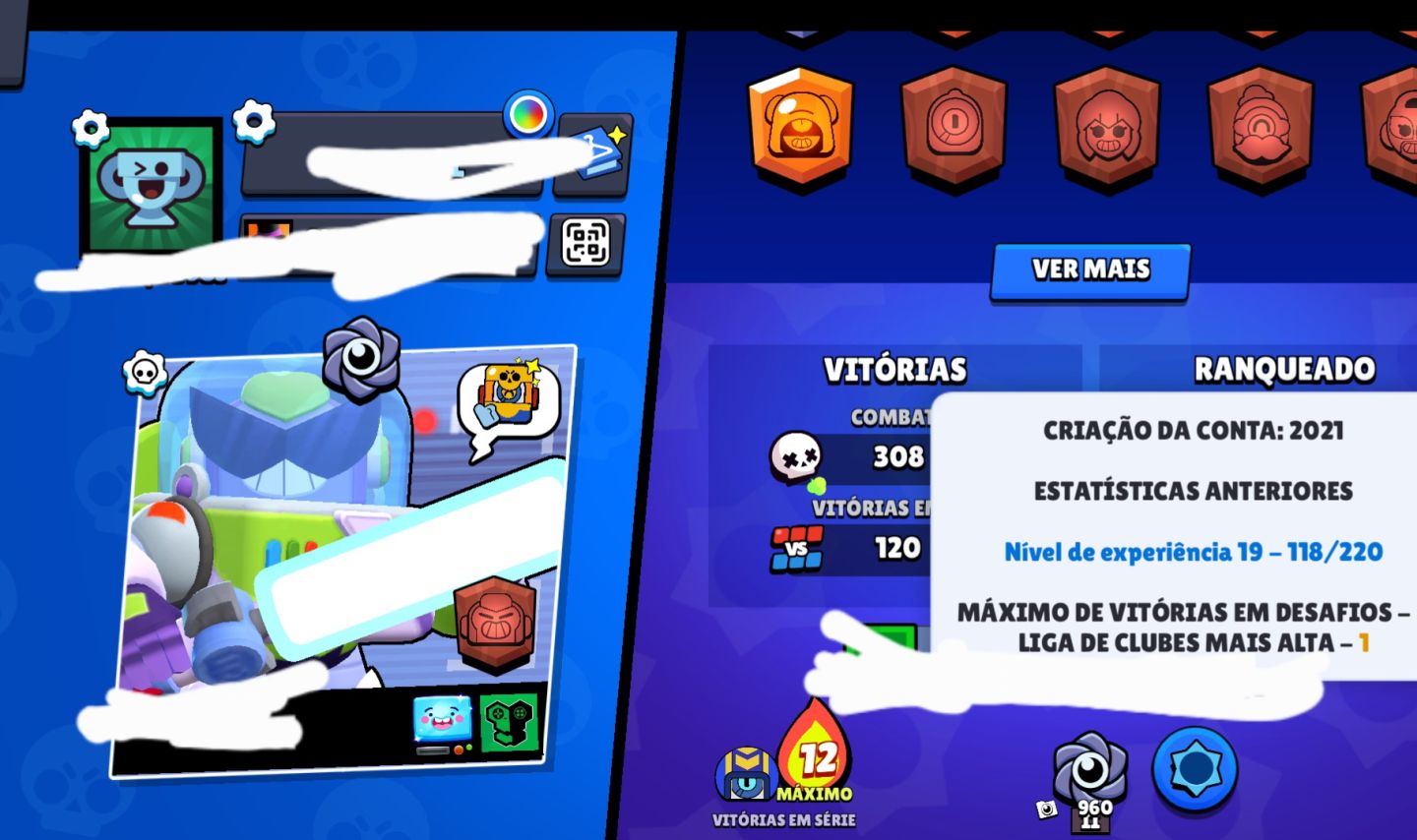 Conta de brawl para iniciar a jogar 2020