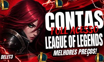 CONTA LOL COM 10 SKINS | LEVEL 23 | FULL ACESSO