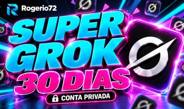 SuperGrok - Conta Privada/ Individual - 30 Dias - Estoque Limitado