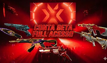 CONTA VALORANT FULL ACESSO | Elo: Ascendente 1 | 15 Facas | Skins 45