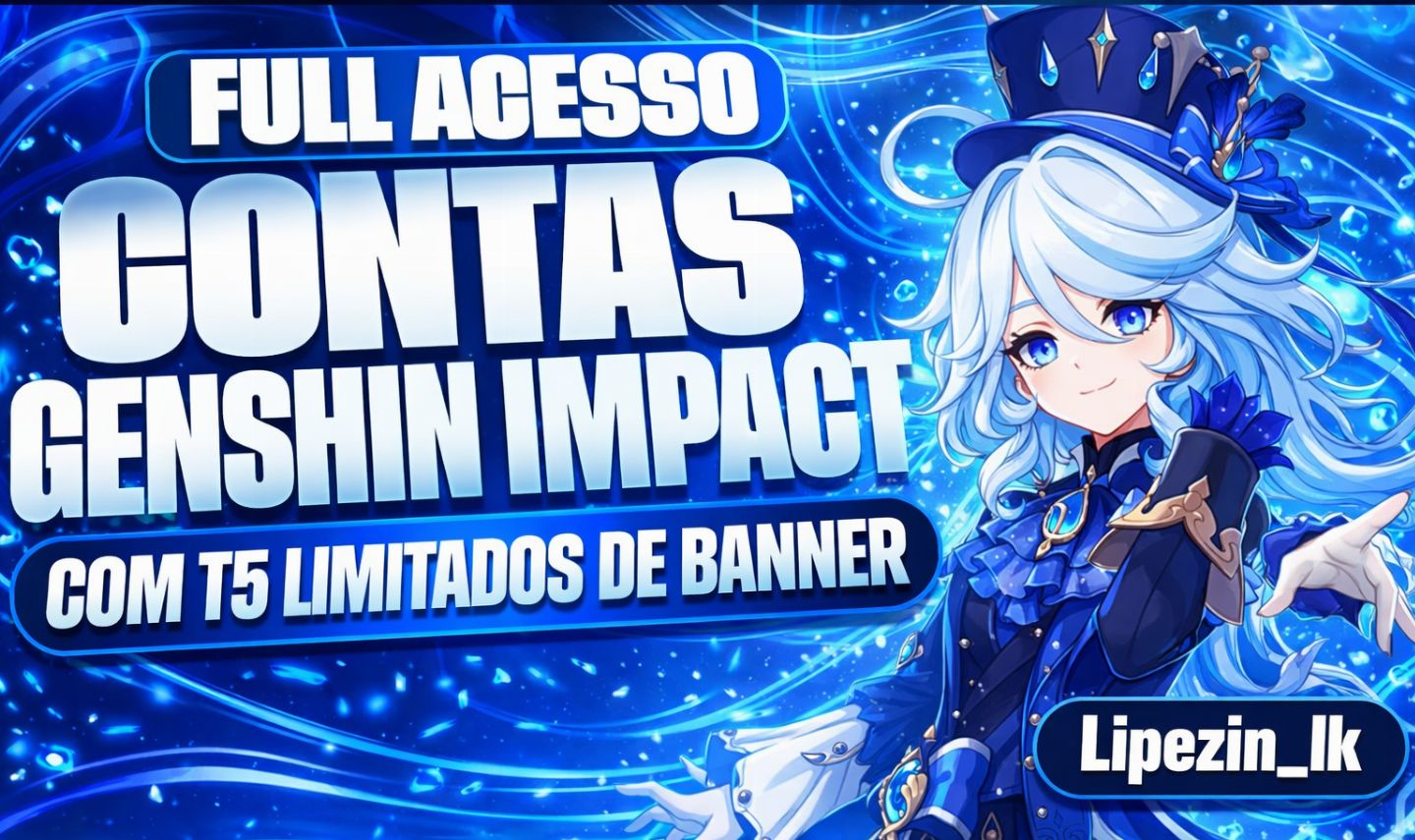 CONTAS GENSHIN IMPACT COM T5 DE BANNER[MEGA PROMO]