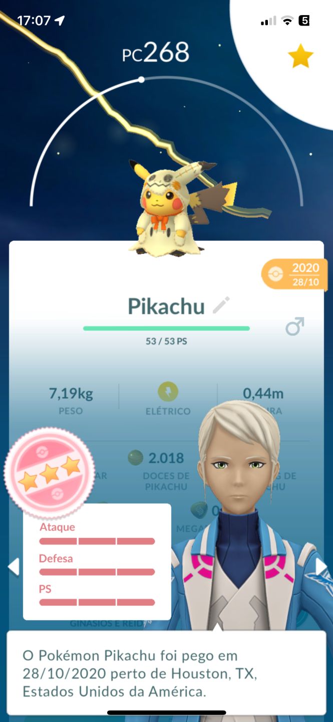 CONTA POKÉMON GO - OG 2018