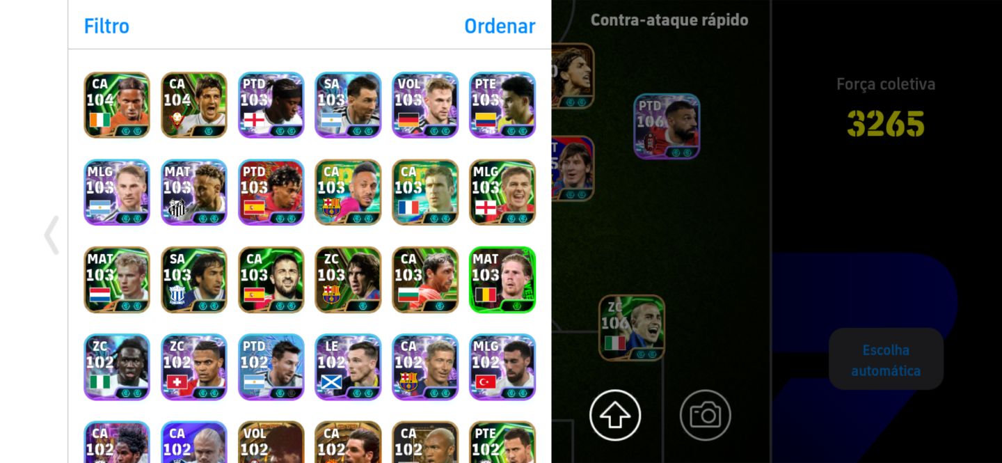 CONTA EFOOTBALL BOA +3263 DE FORÇA