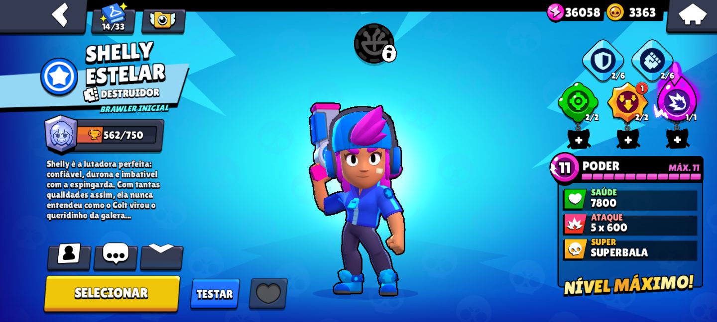 CONTA RARA BRAWL STARS + CLASH ROYALE