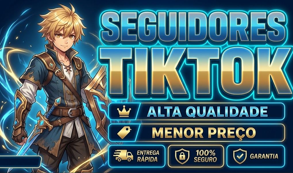 1000 Seguidores TIKTOK (Menor Preço do Site)