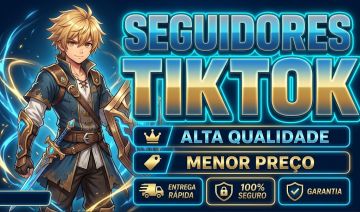 1000 Seguidores TIKTOK (Menor Preço do Site)