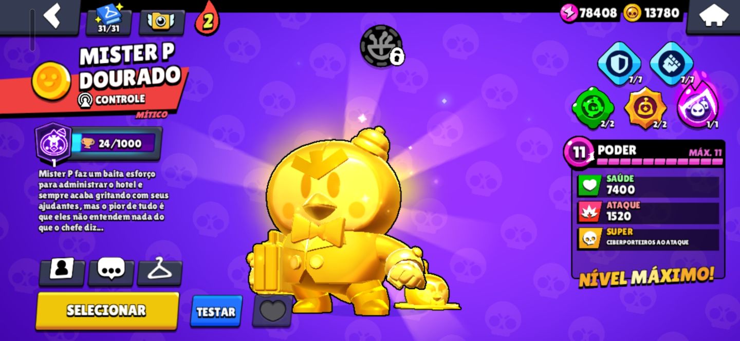 CONTA RARA DE BRAWL STARS FULL ACESSO (PRECO NEGOCIÁVEL)
