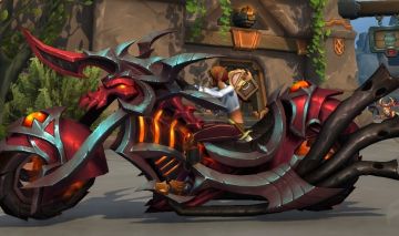 Montaria Motobrasa Forjada em Ódio-Hateforged Blazecycle