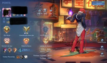 Conta mobile legends, gemada muitas skins ( negociável )