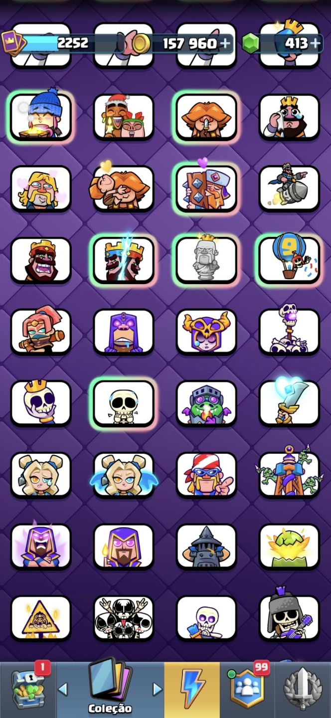 Conta Clash Royale Full 16