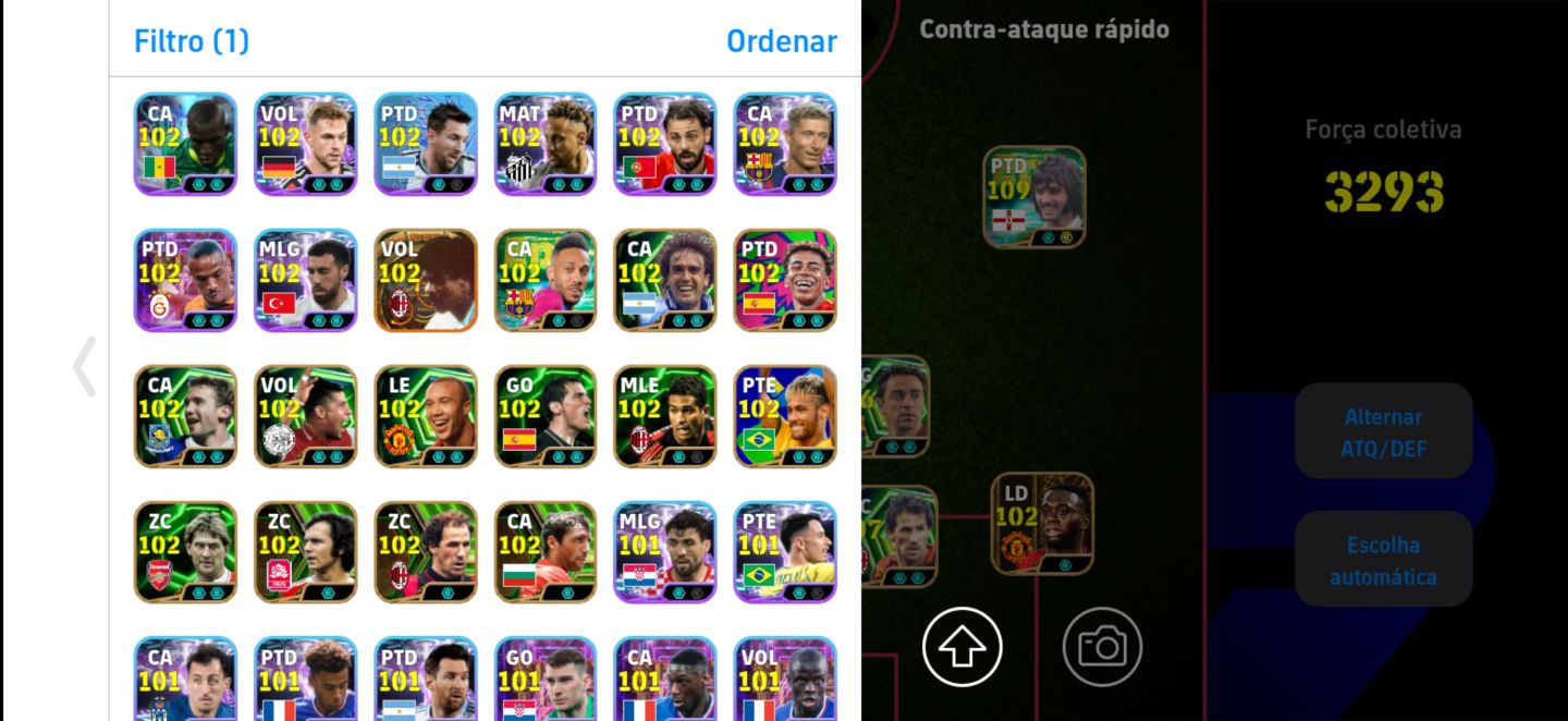 Conta EFOOTBALL extremamente boa
