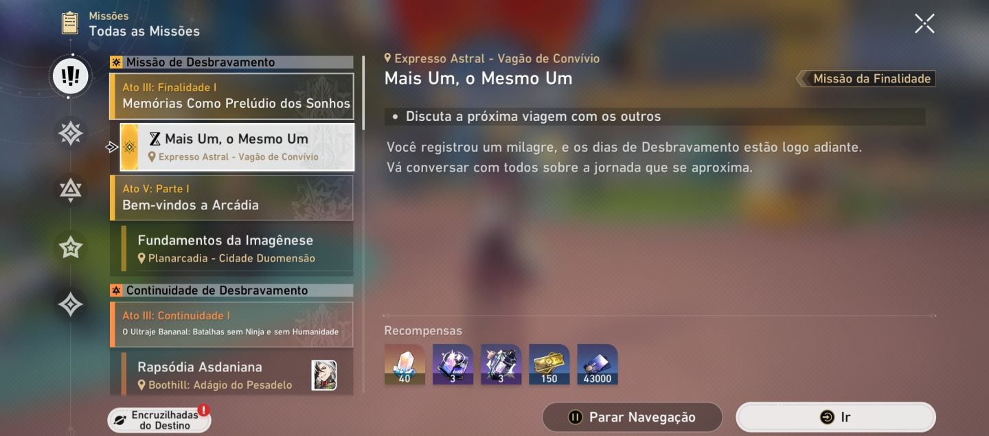 Conta de HSR antiga E forte