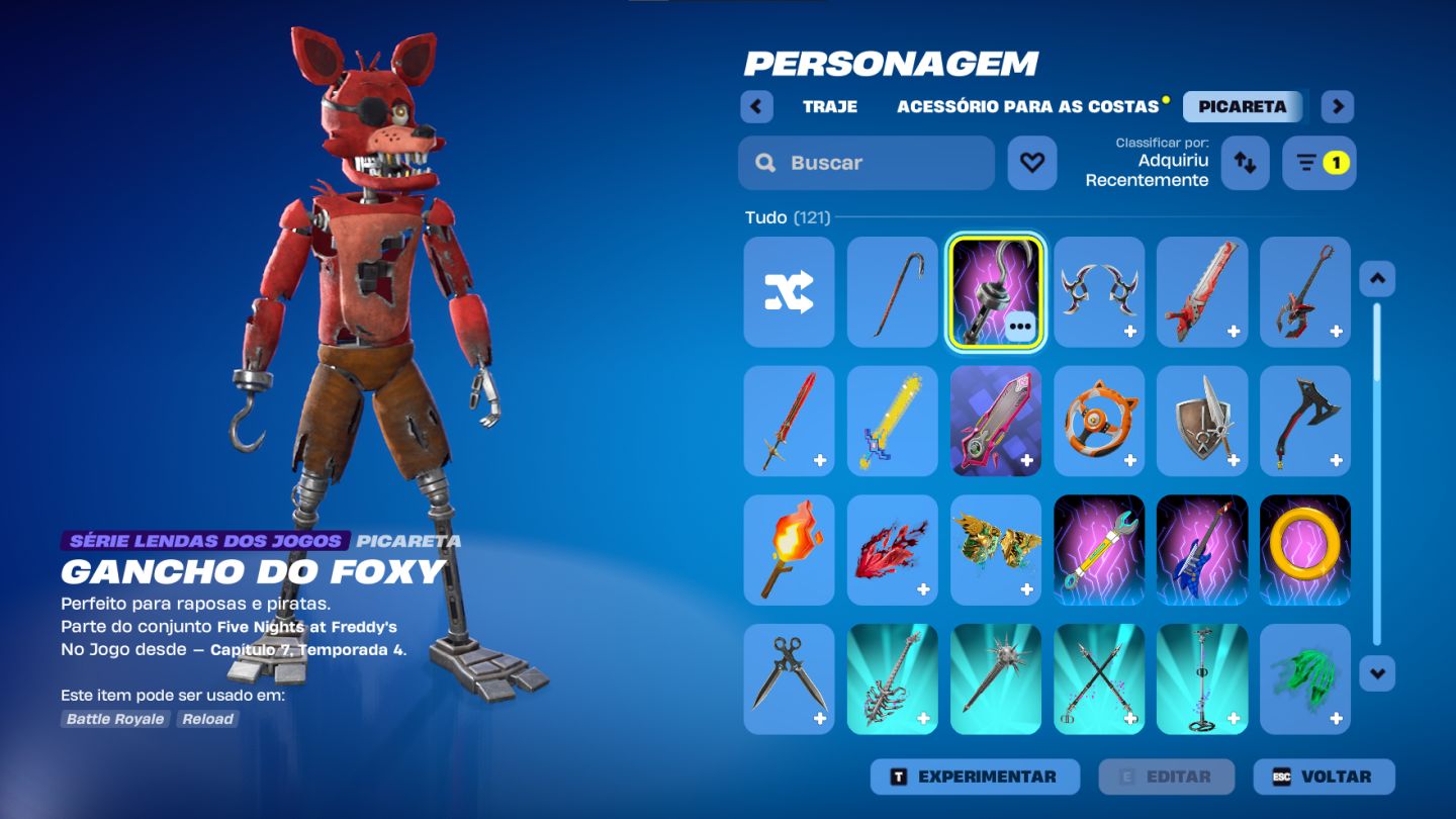 Conta de Fortnite, full acesso