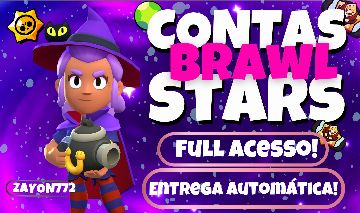 CONTA BRAWL STARS 50K DE TROFÉUS - BRAWL PASSE PLUS ATIVO!