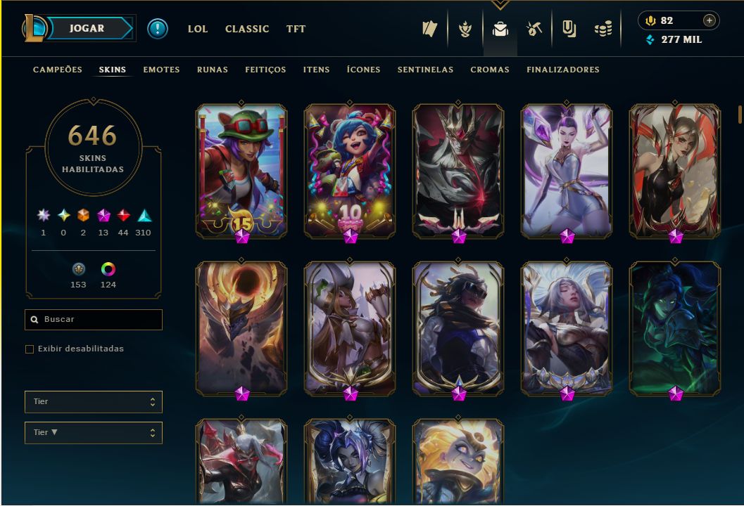 Conta Valorant ( Desde o Beta ) e LOL com mais de R$ 8000 gastos