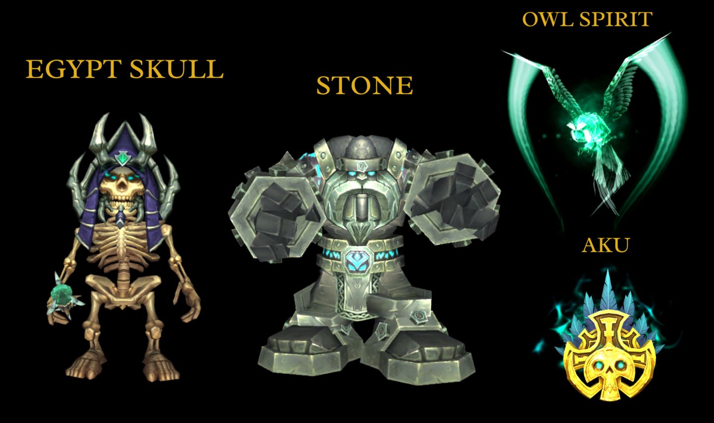 World of Warcraft - Mascotes (Entrega Global) - WoW RETAIL