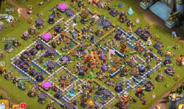 Conta Clash of Clans recém CV16