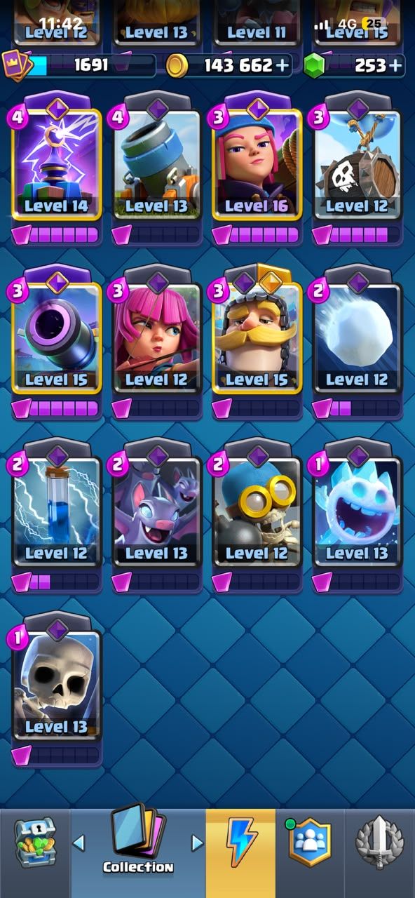 CONTA CLASH ROYALE FULL 12K+ TROFEUS!