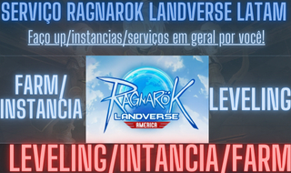 RAGNAROK LANDVERSE AMERICA LATAM - SERVIÇO DE LEVELING MENOR PREÇO (PROMOÇÃO)