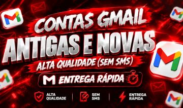 CONTAS GMAIL NOVAS E ANTIGAS | BRASIL
