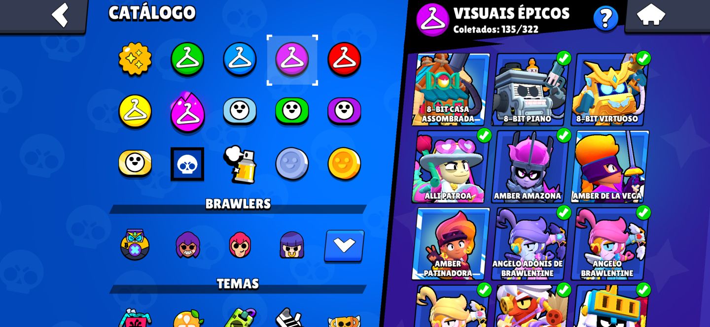CONTA DE BRAWLS STARS 2018 (TODOS PRO PASSE)LEIA A DESCRIÇÃO +CLASH ROYALE