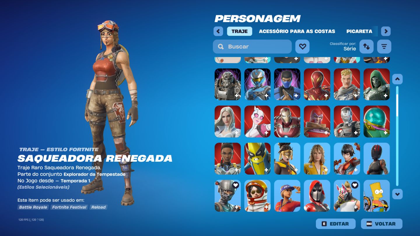 CONTA DE FORTNITE SEASON 2, 3, 4 + TUBARÃO MAKO + STW OG!!!!