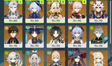 Conta GENSHIN IMPACT com personagens buildados AR58
