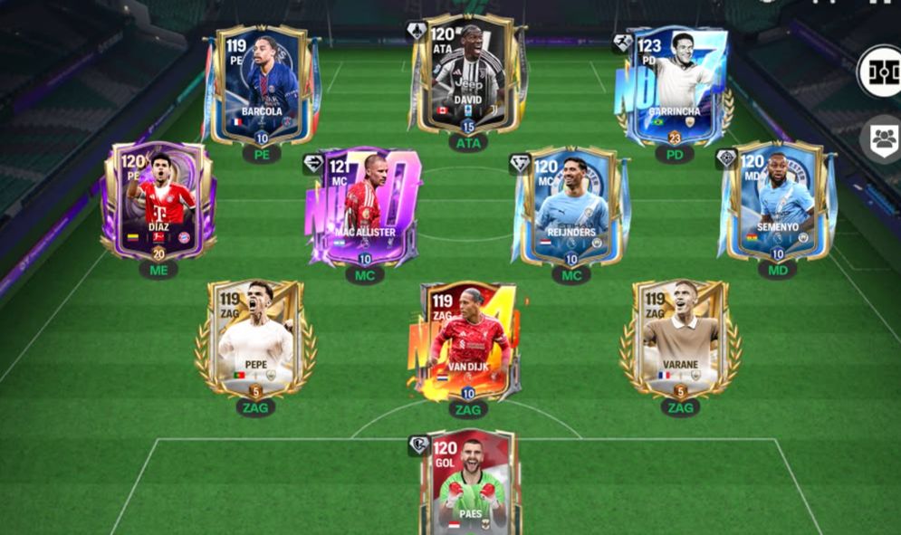 CONTA FC MOBILE GER 121 + 141 MILHOES DE COINS DISPONÍVEL