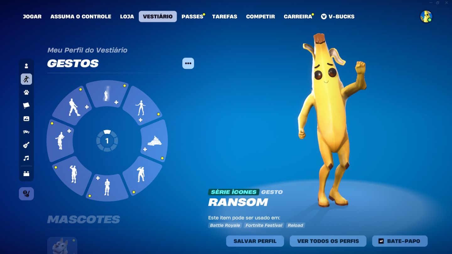 CONTA FORTNITE RARA 2017