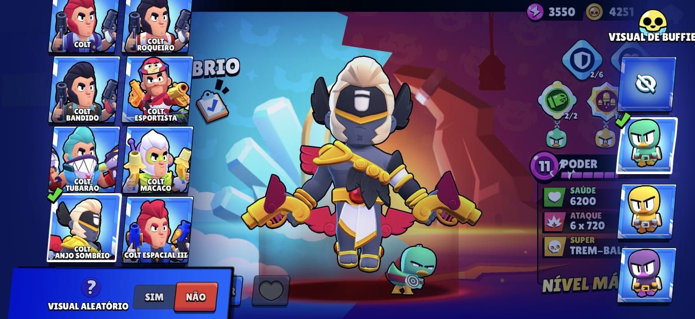 (PRA SAIR LOGO) CONTA RARA BRAWL STARS FULL (106/107) + 60K Troféus + Skins Ants