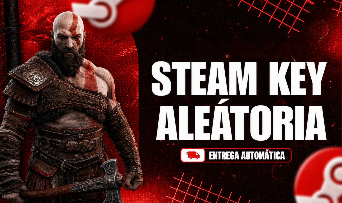 STEAM KEY ALEATÓRIAS| STEAM KEY TRIPLE AA | MELHOR PREÇO (ENTREGA AUTOMATICA)