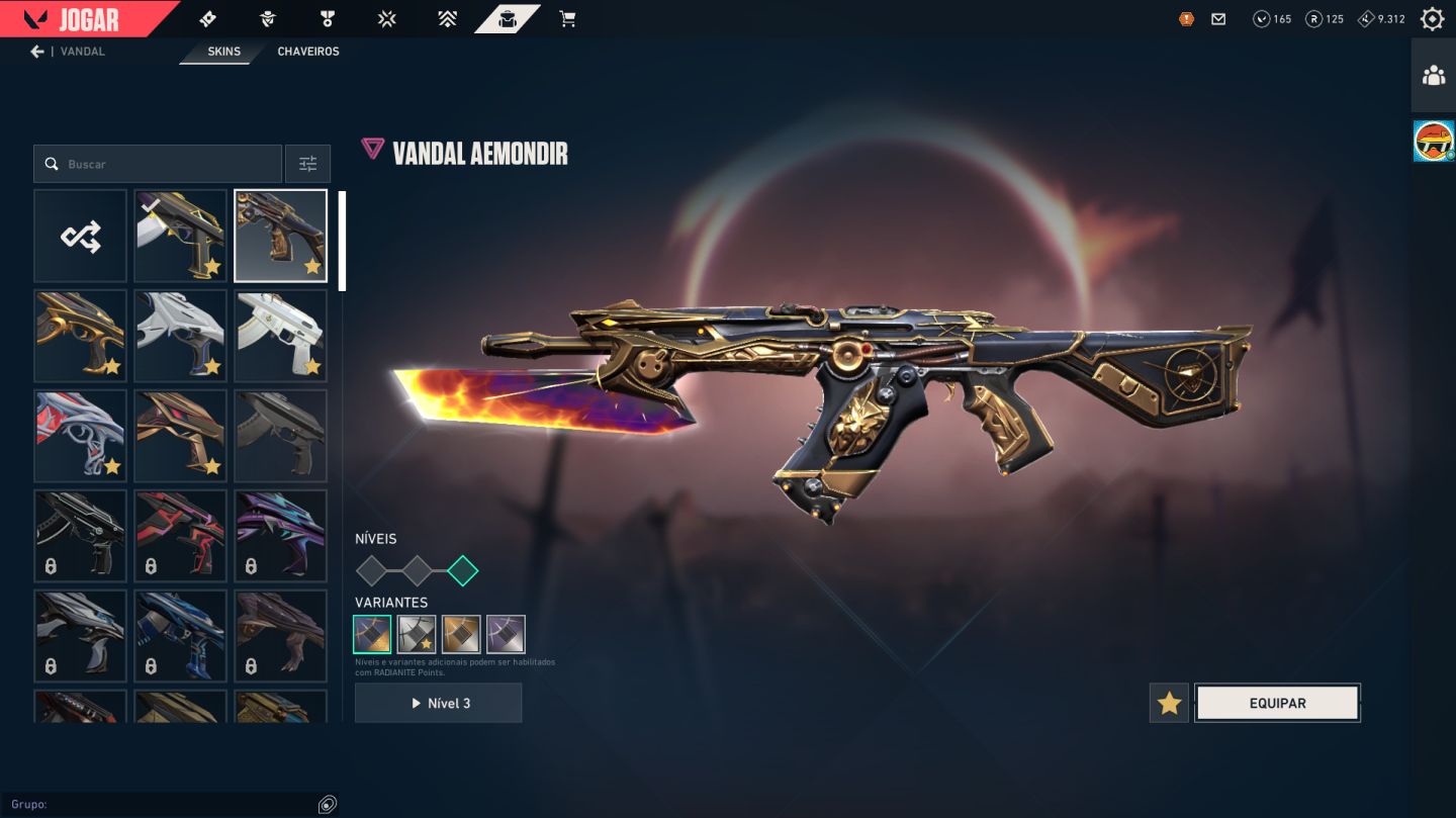 CONTA FULL ACESSO (CONTA COM PACOTE AEMONDIR! E COM MAIS SKINS!!!)