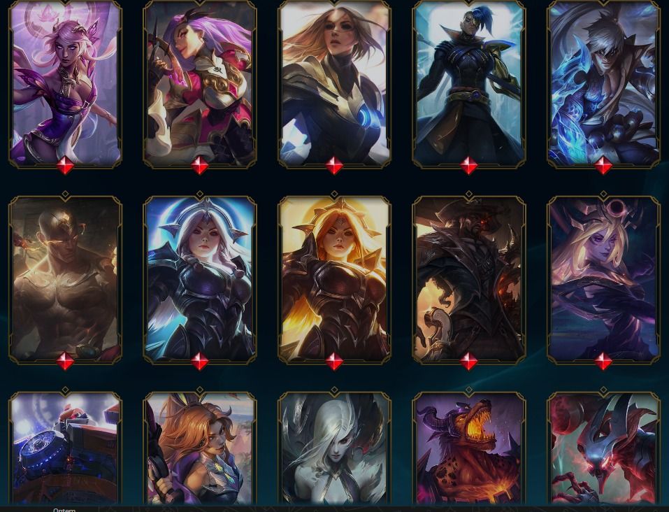 CONTA RIOT LOL + VALORANT | 1269 SKINS LOL | 10 FACAS | 13 VANDAL/ 10 PHANTOM