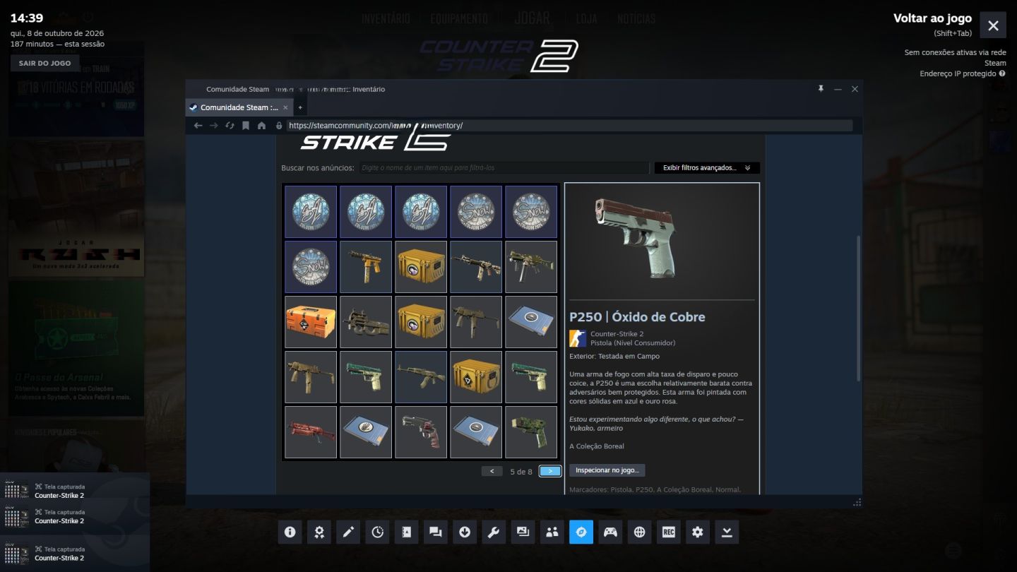 CONTA CS2 PRONTA PARA MAIN | 4 MEDALHAS | +125 VITÓRIAS NA TEMPORADA