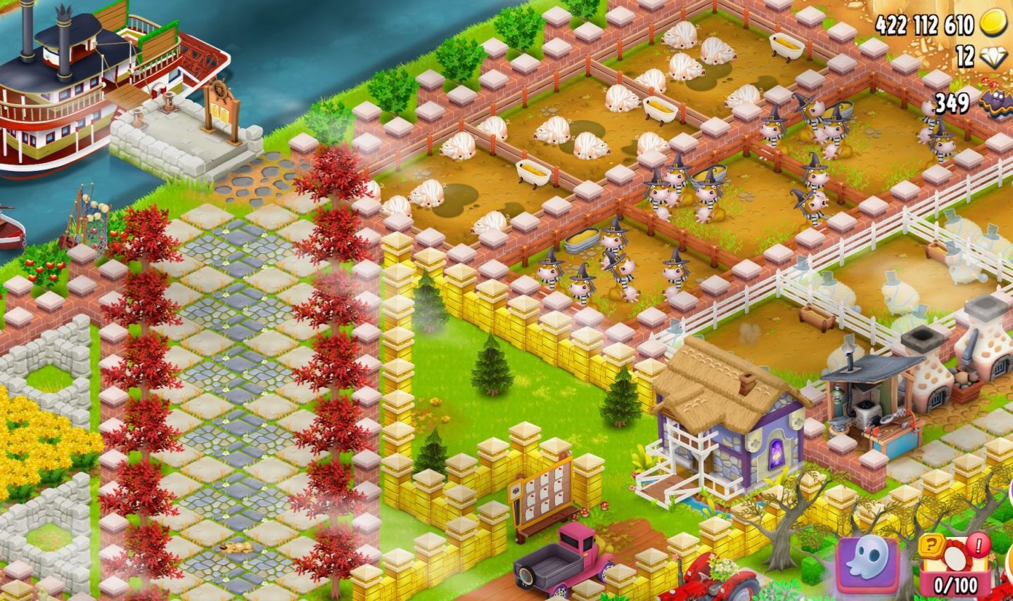FARM SUPORTE MOEDAS COM MAS DE 400 MILHOES DE MOEDAS NIVEL 50