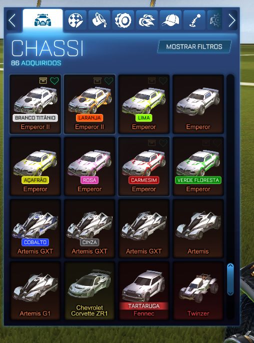 Conta Rocket League 2016 + GC + Créditos + Itens