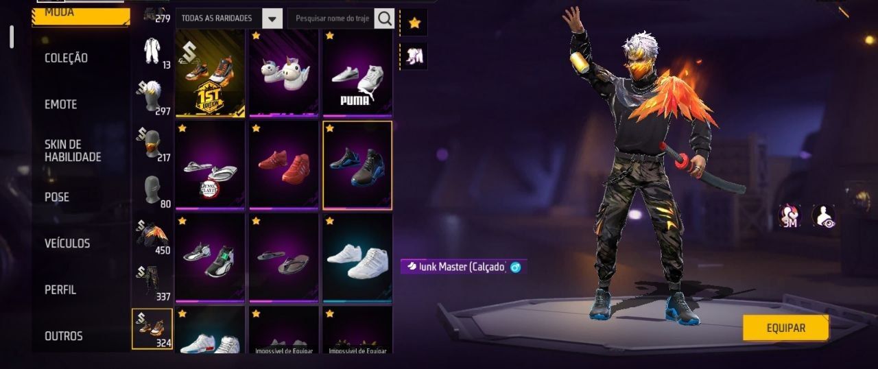 CONTA BEBEZINHA DE PRO PLAYER+COELHO GUERREIRO+MINATO+BLUE LOCK+SUPER VACUO