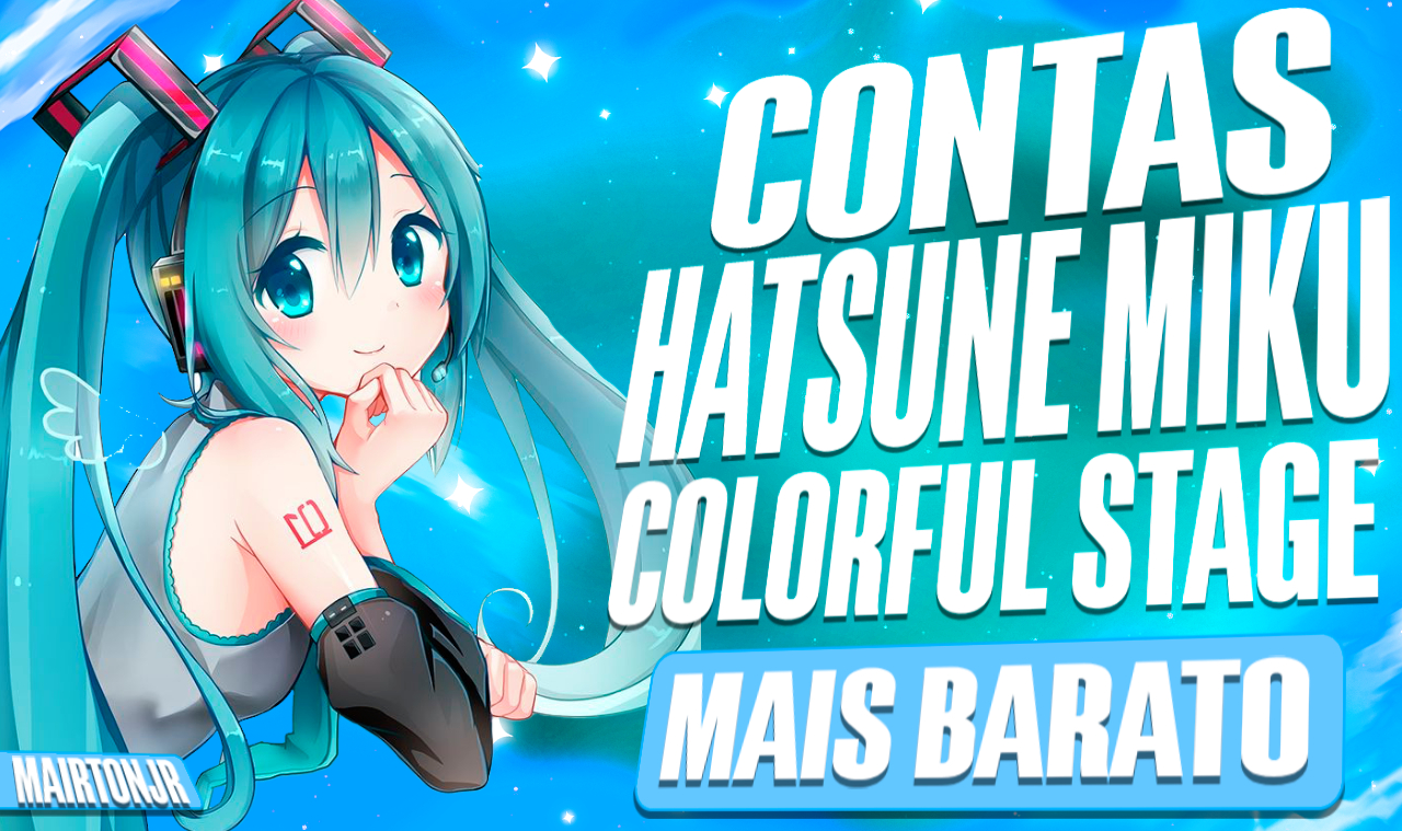 [PROMOÇÃO] CONTAS PROJECT SEKAI: COLORFUL STAGE | 200K CRISTAIS E MAIS!