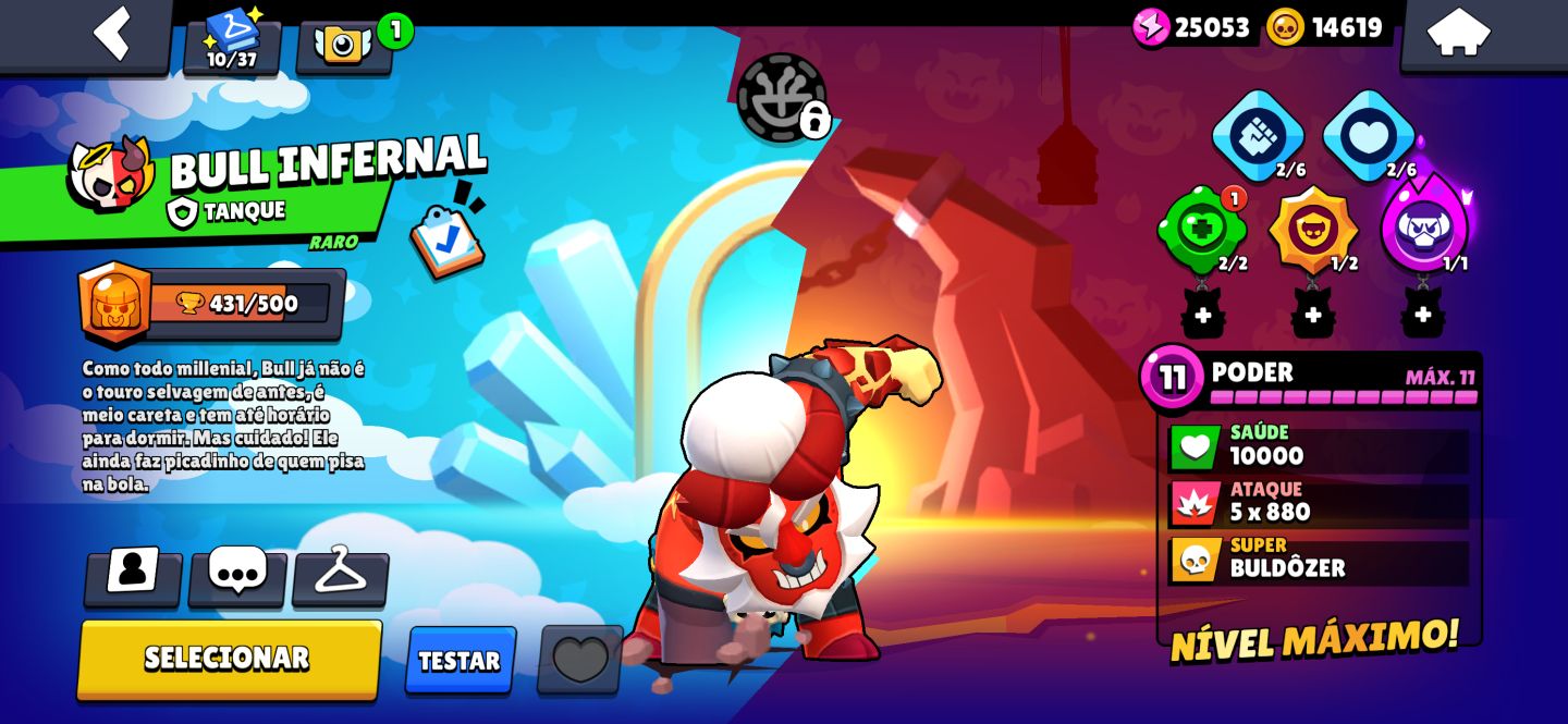 Conta Brawl Stars