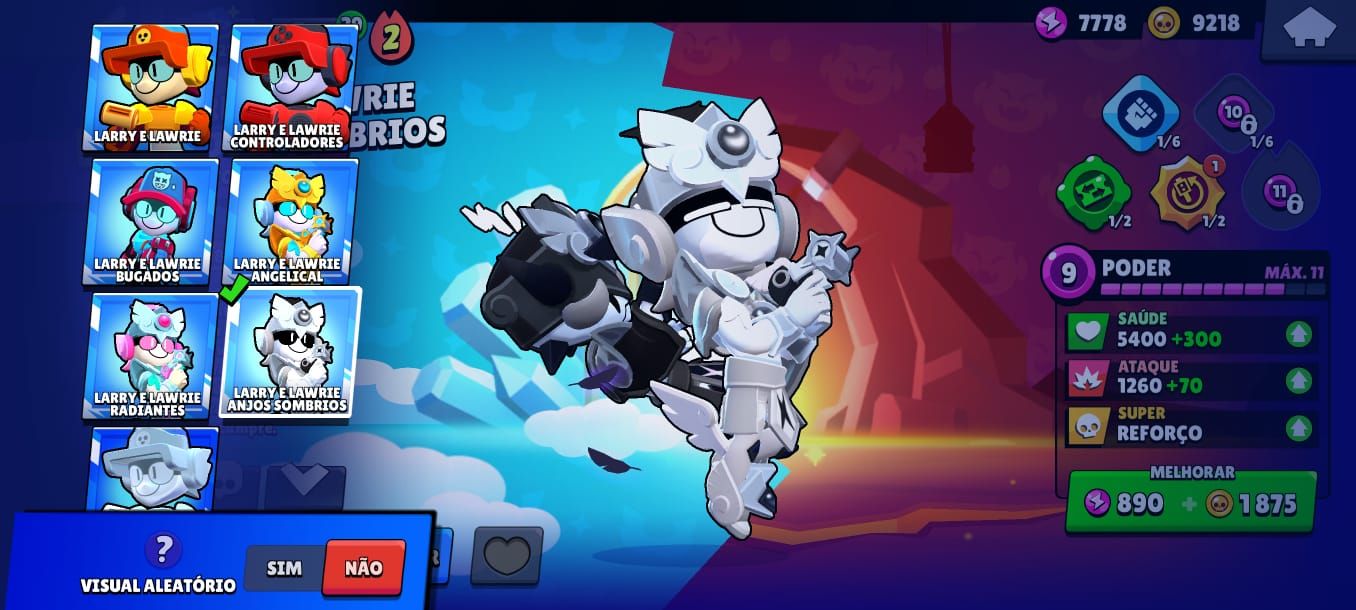 Conta Brawl Stars ultra gemada com quase todos os brawlers!!!