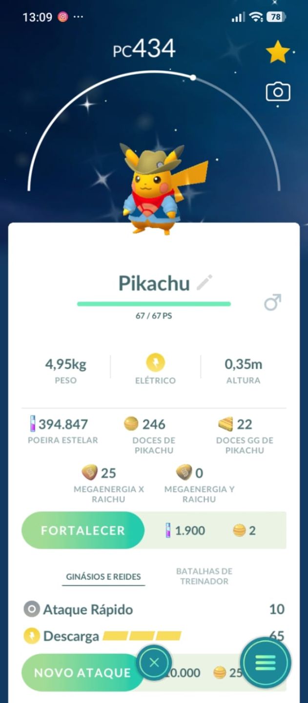 Conta Pokmon Go Lvl 46 - Valor