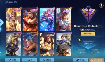 CONTA MOBILE LEGENDS COM 256 SKINS [SMURF] LEIA DESCRIÇÃO