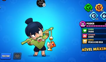 CONTA BRAWL STARS OG COM NORE |53K TROFÉUS|ALL BRAWLERS|STAR SHELLY+293 SKINS