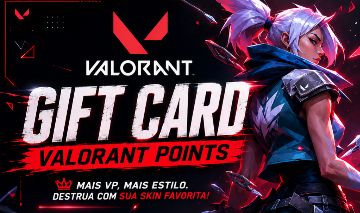 [PROMOÇÃO RELAMPAGO] GIFT CARD VALORANT POINTS (VP) [MELHOR PREÇO DO MERCADO]