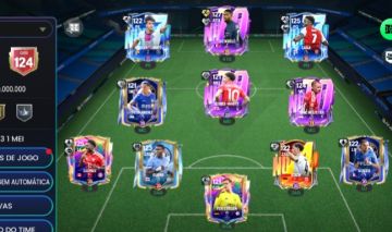Conta Ger 124 Dembelé 127 e Saka 126 FC MOBILE/FIFA