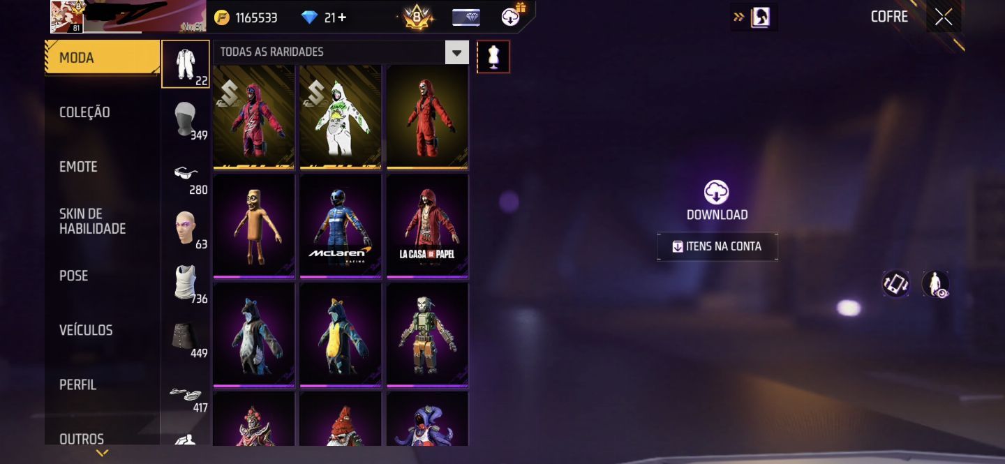 CONTA VÁRIOS PASSE ANTIGO RAGNAROK! ANGELICAL! PRIME 8 RARÍSSIMA OFERTA ÚNICA!!