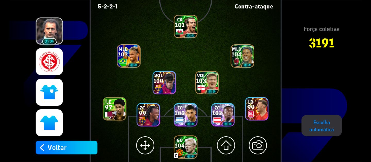 Conta de efootball