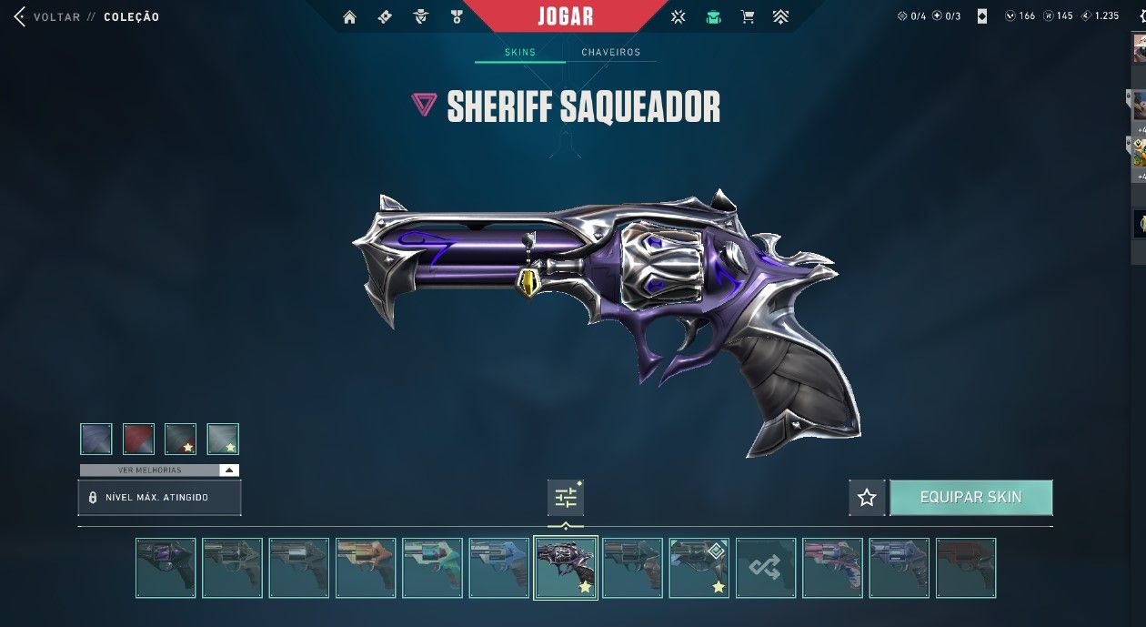 CONTA DE VALORANT COM MAIS DE 20 SKINS RARAS